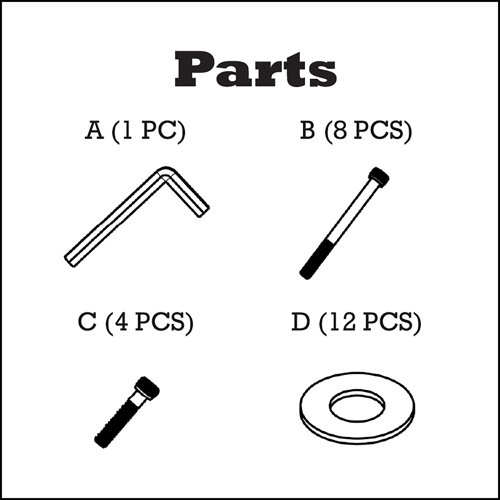 Design Toscano Replacement Hardware For Mondamin Halfcircle Executive